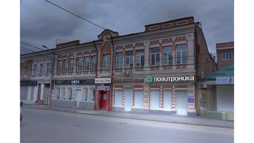 Дом, где в 1920 г. проходило совещание большевиков Кавказа.